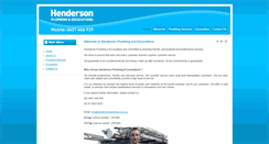 Desktop Screenshot of hendersonplumbing.com.au